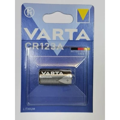 Imagen de Varta CR123A 1 BL Single Use Battery Lithium 3V Pilas (Single Battery, Litio, Cilíndrico, 3V, Pieza(s), 1600mAh)