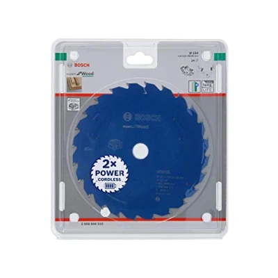 Imagen de Bosch Professional Disco de sierra circular Expert for Wood (madera, 184 x 20 1,6 mm, 24 dientes, accesorio sin cable)