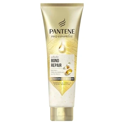 Imagen de Pantene Molecular Bond Repair Acondicionador Intensivo Tratamiento Capilar con Biotina 150ml Fórmula Pro V para Pelo Dañado y muy Seco. Deja el más Sano, fuerte Regenerado