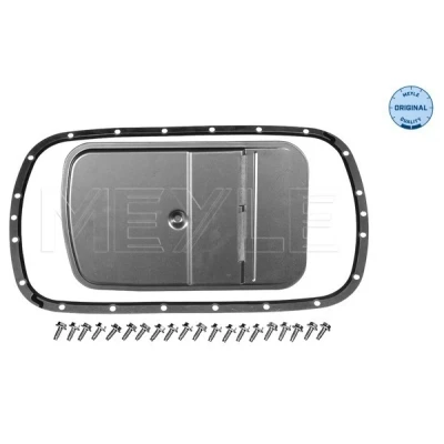 Imagen de MEYLE 300 241 1701 Kit filtro hidrtáulico, caja automática con junta, material de montaje añadido tornillos ORIGINAL Quality BMW: 5 Berlina
