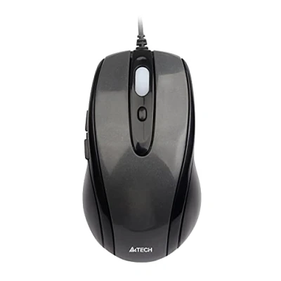 Imagen de A4Tech N 708X Ratón (Mano Derecha, Óptico, USB, 1600 dpi, Negro)