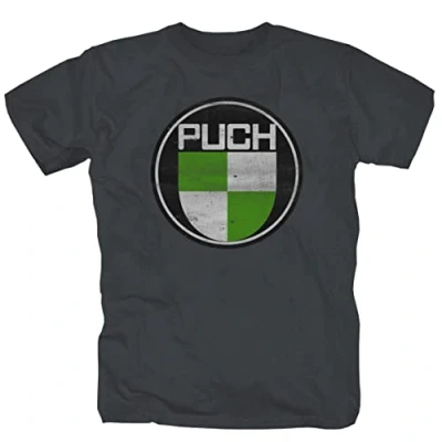 Imagen de P T D Graz Moped Mofa Vespa Oldtimer Piaggio Kreidler Motocicleta Chopper Bobber Camiseta Camisa M