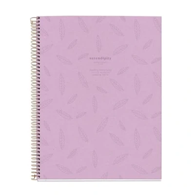 Imagen de Miquelrius Notebook A4 (210 x 297 mm), Rayas horizontales 7 mm, 120 Hojas de 70 g/m², Cubierta cartón, 4 Franjas color, Espiral cobre, Colección Feeling Mallorca, Lavanda