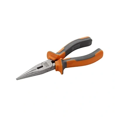 Imagen de Alyco Orange (HR) Alicates bocas semirredondas HR High Resistance DIN 5745 Cr V 200 mm con mangos bimaterial 170535