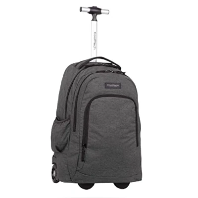 Imagen de Coolpack E85021, Mochila escolar con ruedas SUMMIT SNOW GREY, Grey