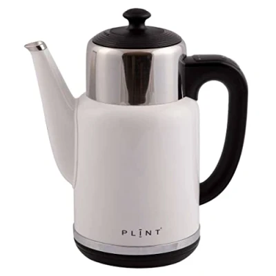 Imagen de PLINT White Kettle 1.7 Litre Capacity Double Wall Hot Water for Tea and Coffee Fast Boil 1500W Cordless Electric BPA Free Dry Protection Anti Slip 360 base