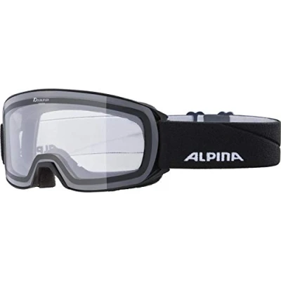 Imagen de ALPINA Nakiska Dclear Gafas de esquí, Unisex Adultos, Black, One Size