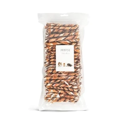 Imagen de Petstyle Living Palitos para Masticar con Pollo &amp; Carne Snacks Perros 100 Unidades