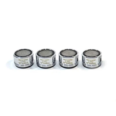 Imagen de S&amp;M 323317 Pack de 4 Atomizadores grifo rosca macho 24/100 aireador grifería lavabo o fregadero