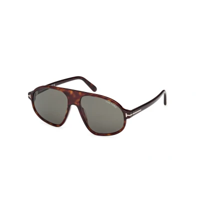 Imagen de Tom Ford EROL Gafas de sol, Hombre, Talla: One Size, dark avana green