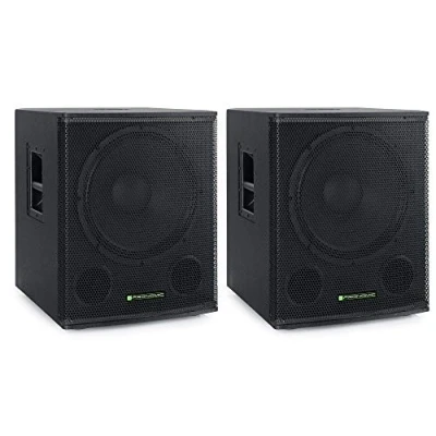 Imagen de Pronomic SA 18 Sub Set de 2 subwoofers Activos