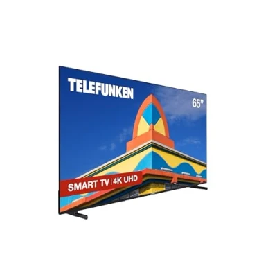 Imagen de Telefunken 65DTUV725 Smart TV 4K UHD de 65 Pulgadas, Frameless, Imagen HDR10, Dolby Audio, Compatible con Asistente Voz Alexa y Google