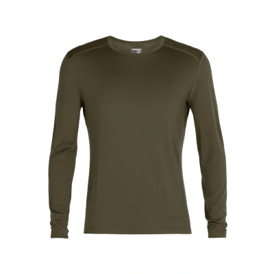 Imagen de Icebreaker TECH Crewe Camiseta interior, Hombre, Talla: Medium, Loden