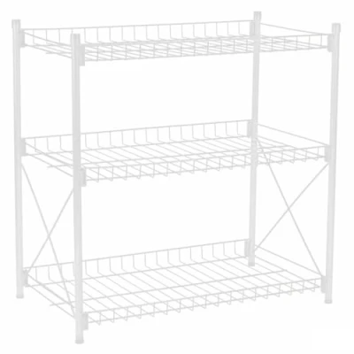 Imagen de Confortime Estantería Metal Blanco 52 x 34 55 cm (2 Unidades)