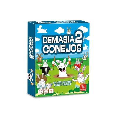 Imagen de Ludilo Demasia2 Conejos Juego De Mesa 7 Años O Más Juegos para 2 A 4 Jugadores Infantiles Cartas Niños 15 Min Regalo Niño