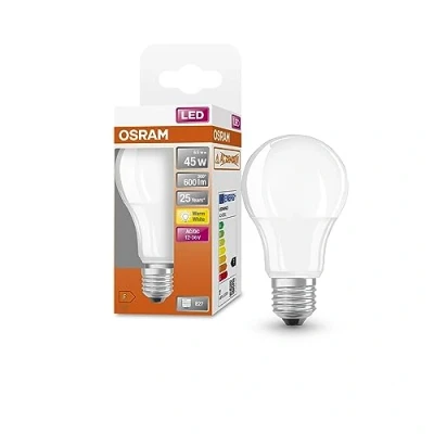 Imagen de OSRAM Lámpara LED bajo voltaje A45, 12V 36V, optima para acampar, autocaravanas y jardín, 600 lm, reemplaza 45W, Paquete de 1