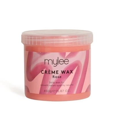Imagen de Mylee Cera de Rosa Suave en Crema para Pieles Sensibles 450 g, Pote Depilatoria Eliminar Vello, Ideal Cuerpo, Se Puede Calentar el Microondas o un Calentador