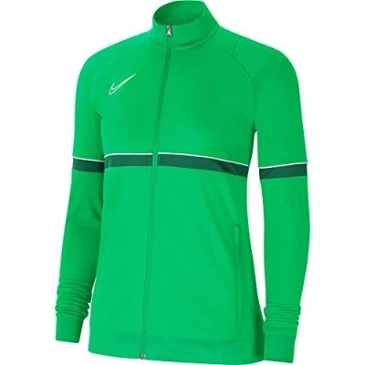 Imagen de Nike Womens Jacket W Nk Df Acd21 Trk Jkt K, Lt Green Spark/White/Pine Green/White, CV2677 362, XL