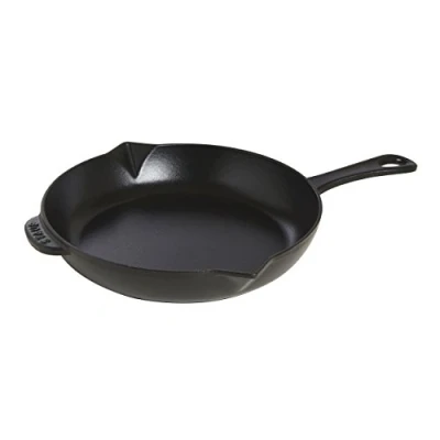 Imagen de Staub 40510 617 0 Sartén de hierro fundido, con mango, Negro, 26 cm