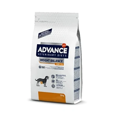 Imagen de Advance Veterinary Diets Weight Balance Mini, Pienso para Perros con Problemas de sobrepeso, 1,5kg