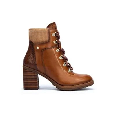 Imagen de Pikolinos Pompeya Botines de tacón, Mujer, Talla: 40, Light brown Zapatos