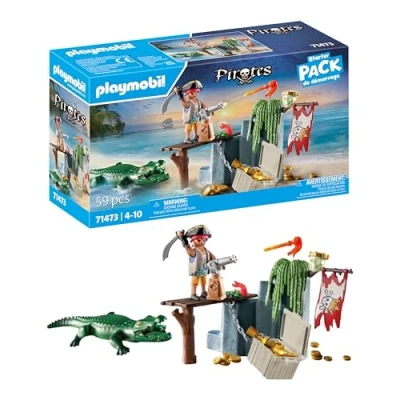 Imagen de PLAYMOBIL 71473 Pirate avec alligator
