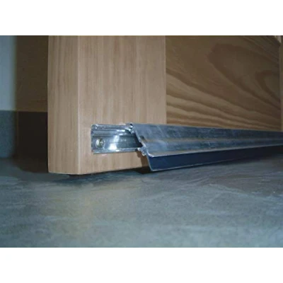 Imagen de BURLETE ALUMINIO BASCULANTE INT EXT 93CM PLATA