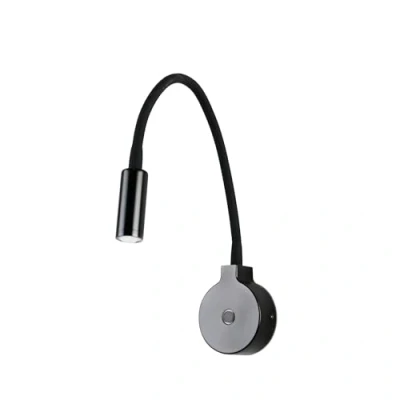 Imagen de Faro Barcelona 24016 PIXIE LED Aplique lector negro diseñado por Nahtrang