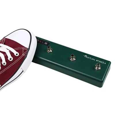 Imagen de Air Turn Controlador Bluetooth BT500S con 4 interruptores de pie, verde