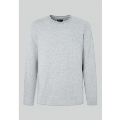 Imagen de Hackett London CREW Jersey de punto, Hombre, Talla: Small, Light grey