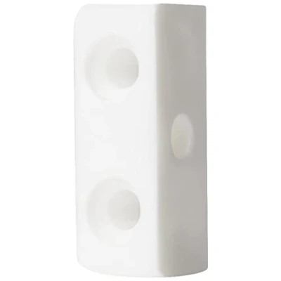 Imagen de Merriway BH00076 Bloques de unión para carpintería (100 unidades), color blanco