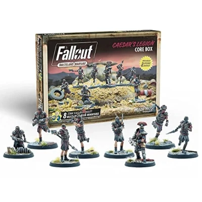Imagen de Modiphius Entertainment Fallout Wasteland Warfare Caesar&#039;s Legion: Core Box Miniatures Unpainted