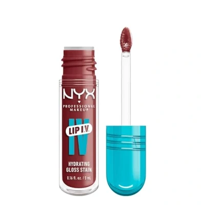 Imagen de NYX Professional Makeup, Lip IV Hydrating Gloss Serum, 08 Drippin&#039; In Rose