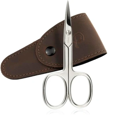 Imagen de marQus Tijeras de uñas Solingen con hoja recta, incl. estuche para corte preciso uñas, adecuadas manos o pies