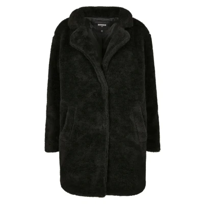 Imagen de Urban Classics Curvy Abrigo de invierno, Mujer, Talla: 4XL, Black