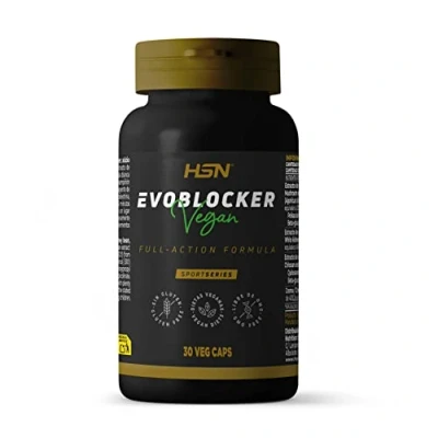 Imagen de Bloqueador de Carbohidratos y Grasas Evoblocker HSN 30 Cápsulas Vegetales con Chitosan + Extracto Alubia Blanca Agaricus bisporus Picolinato Cromo No GMO, Vegano, Sin Gluten