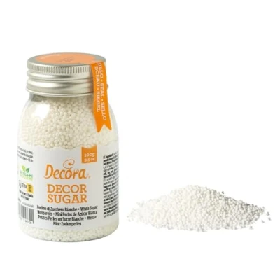 Imagen de Decora Mini Perlas De Azucar Blanco 100 g