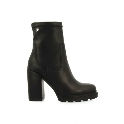 Imagen de Gioseppo de Punta Redondeada CON Track Botines tacón, Mujer, Talla: 41, Black Zapatos