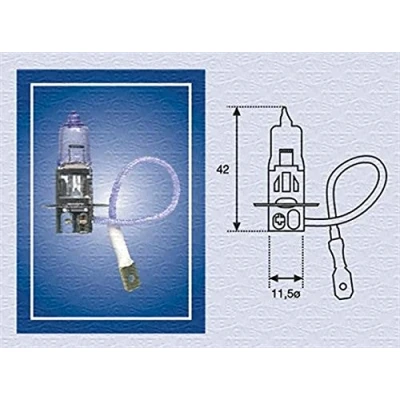 Imagen de MAGNETI MARELLI 002554100000 Bombillas PK22s 24 70