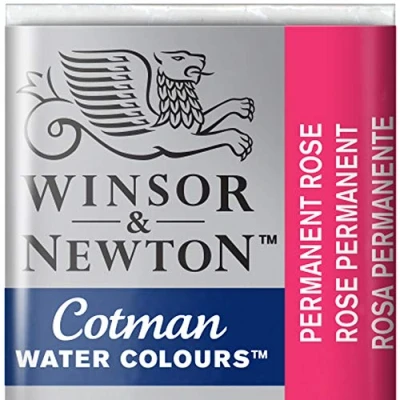 Imagen de Winsor &amp; Newton Cotman Acuarela En Pastilla, Rosa Permanente, 1,9x1,6x1,1 cm