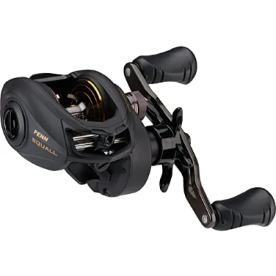 Imagen de Penn Squall® Low Profile Baitcaster Reel LH 200 Carrete rotonda
