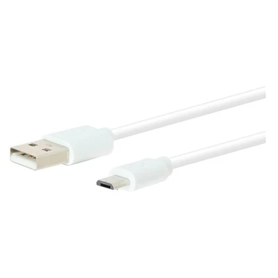 Imagen de Cable Edenwood 2,5m Blanco Micro Usb Pvc