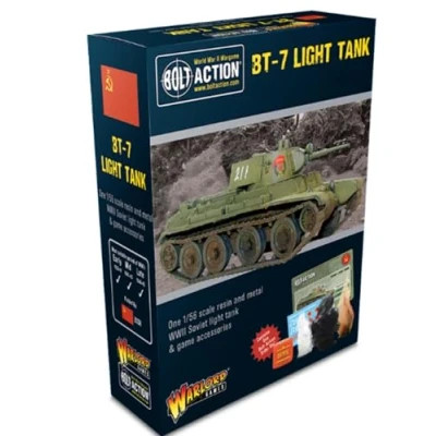 Imagen de Warlord Games Wgb ri 122, Soviet Bt 7 Fast Tank, Bolt Action Wargaming Models by