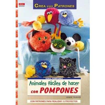 Imagen de Serie Pompones nº 1. ANIMALES FÁCILES DE HACER CON (Cp (drac))