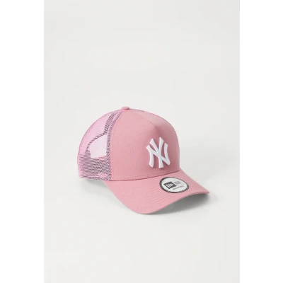 Imagen de New Era League Essential Trucker Unisex Gorra, Talla: One Size, Pink/white