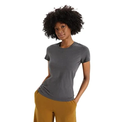 Imagen de Icebreaker Central SS Camiseta básica, Mujer, Talla: XS, Monsoon