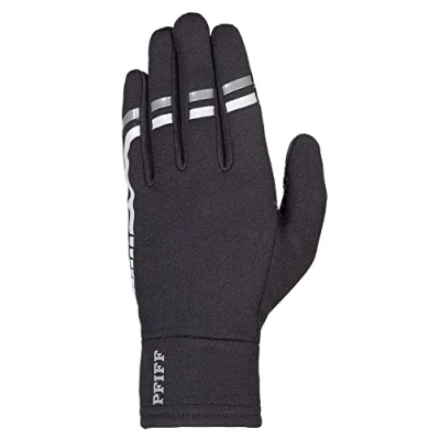 Imagen de PFIFF 102817 Silicone Guantes de equitación para Invierno, Color Negro y Gris