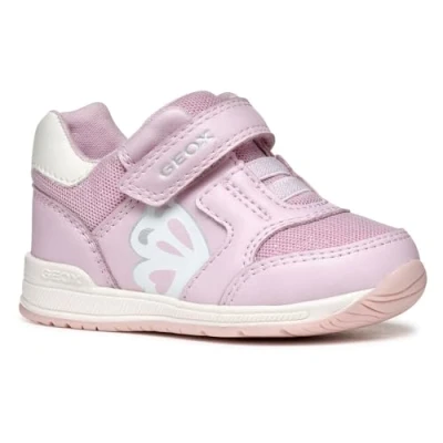 Imagen de Geox B RISHON Girl A, Zapatillas Bebé Niñas, Pink/Off White, 20 EU