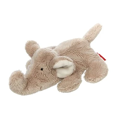 Imagen de Sigikid Mini Elefant Cuddly Gadgets niños Juguetes para bebés, Recomendado Desde el Nacimiento, Color Gris, Talla única (42592)
