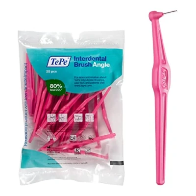 Imagen de Tepe Angle Interdental Brushes 0,4 Pink 25Pcs